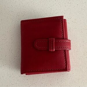 Coach vintage Photo frame Red Leather New with tags